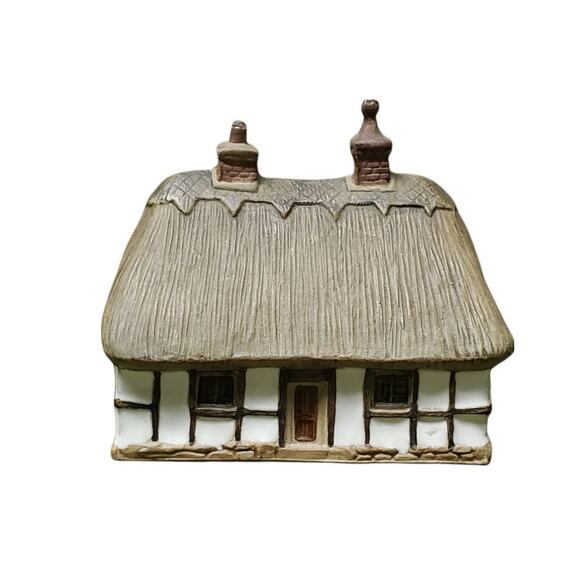 Vintage Denby Village Thatched Cruck Cottage Pottery Country House England Decor - Picture 3 of 7
